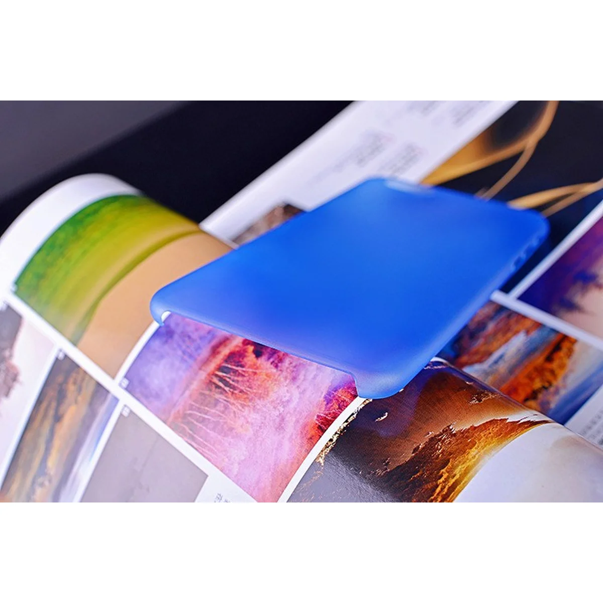 Ультратонкий чехол "Ultrathin 0.3mm" синий для iPhone 6/6S