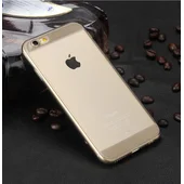 Чехол с блестками серый силиконовый для iPhone 6 Plus/6S Plus
