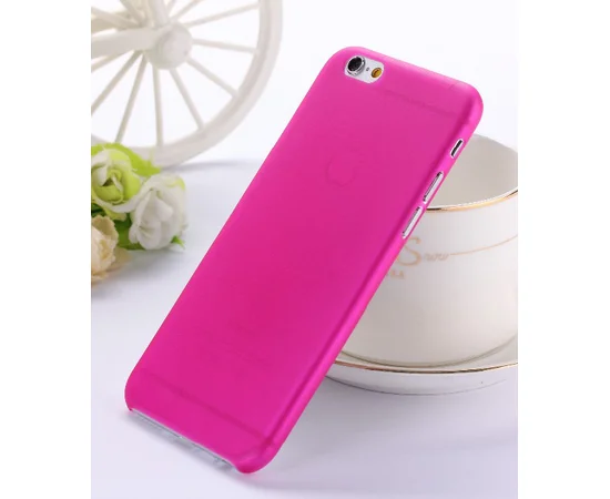 Ультратонкий чохол "Ultrathin 0.3mm" рожевий для iPhone 6 / 6S