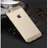 Чохол з блискітками сірий силіконовий для iPhone 6 Plus / 6S Plus