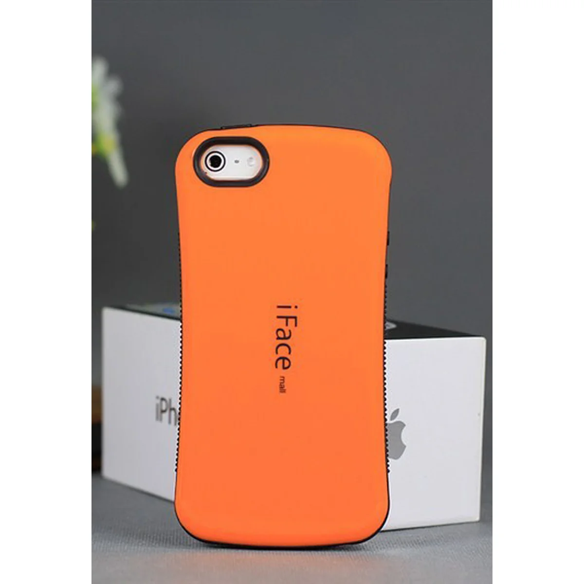 Антиударный чехол "iFace" оранжевый для iPhone 6/6S