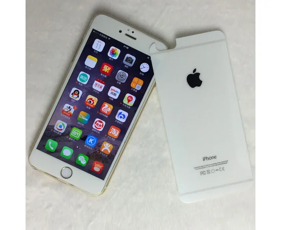 Переднее+заднее белое стекло для iPhone 5/5S/SE
