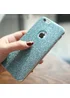 Силиконовый бирюзовый чехол с блестками для iPhone 6 Plus/6S Plus