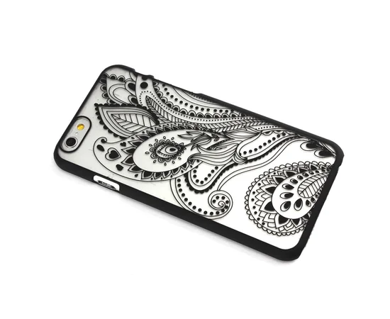 Чохол "Візерунок" пластиковий для iPhone 6 Plus / 6S Plus чорний