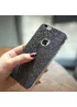 Силиконовый черный чехол с блестками для iPhone 6 Plus/6S Plus