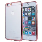 Силіконовий Rose Gold чохол для iPhone 6/6S