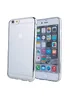 Силіконовий срібний чохол прозорий для iPhone 6 Plus / 6S Plus