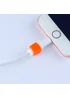 Захист помаранчева для USB кабелю iPhone