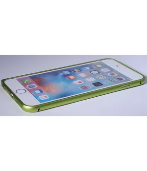 Алюмінієвий зелений бампер для iPhone 6 / 6S