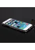 Алюмінієвий чорний бампер зі стразами для iPhone 6 / 6S