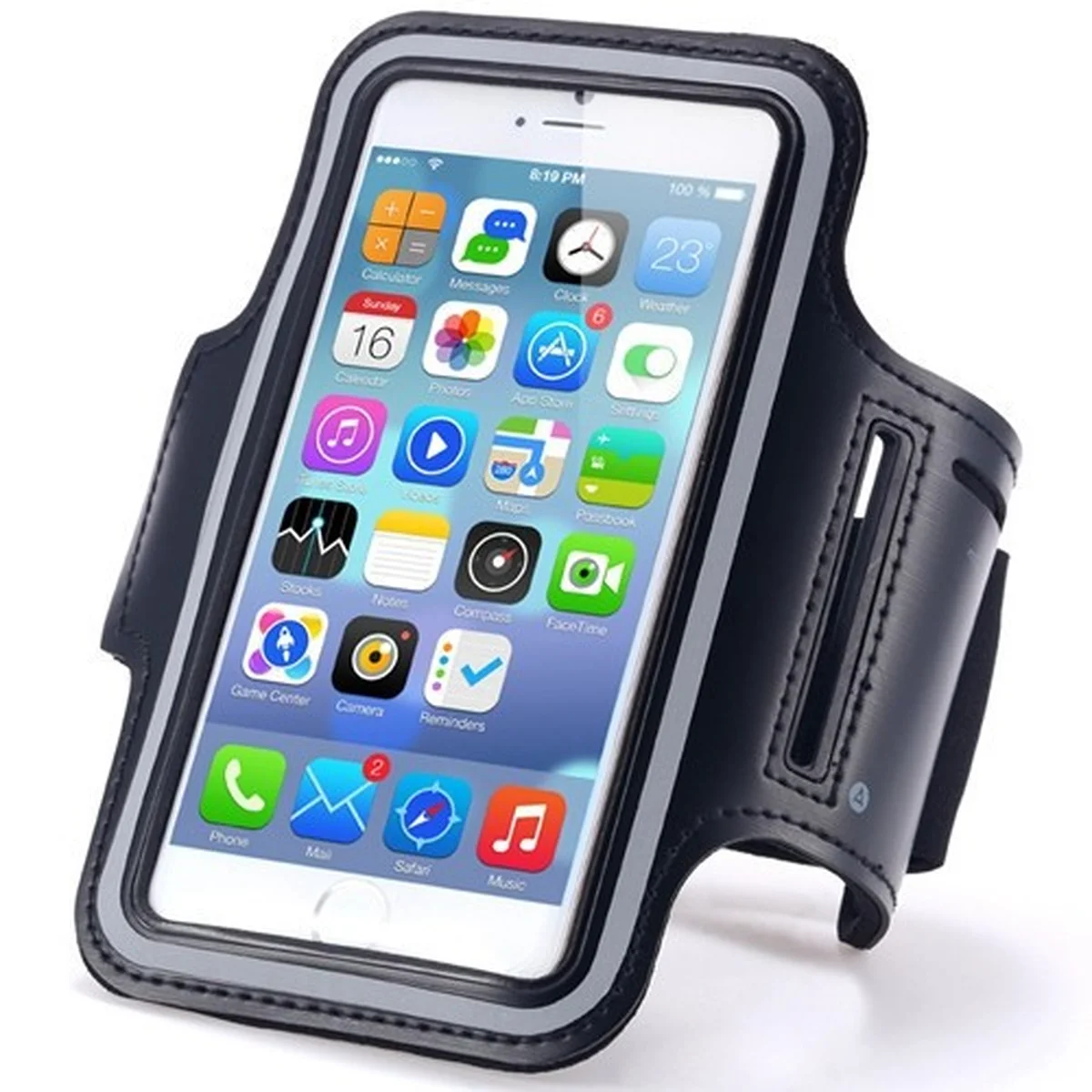 Спортивный черный чехол на руку iArmband для iPhone 6 Plus/6S Plus/7 Plus/8 Plus
