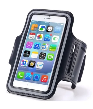 Спортивний чорний чохол на руку iArmband для iPhone 6 Plus / 6S Plus / 7 Plus / 8 Plus