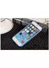 Алюмінієвий ультратонкий синій бампер зі стразами для iPhone 6 / 6S