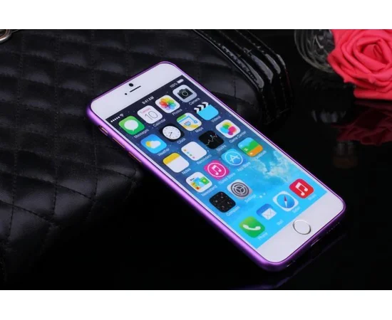 Алюмінієвий фіолетовий бампер для iPhone 6 / 6S