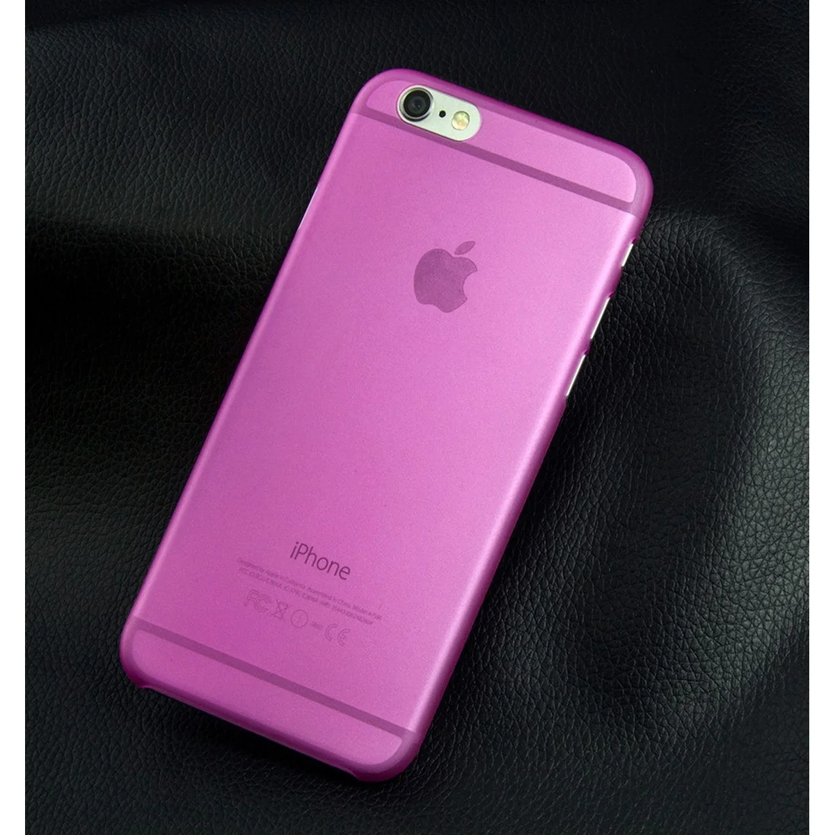 Ультратонкий чохол "Ultrathin 0.3mm" рожевий для iPhone 6 Plus / 6S Plus