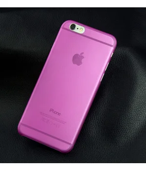 Ультратонкий чохол "Ultrathin 0.3mm" рожевий для iPhone 6 Plus / 6S Plus
