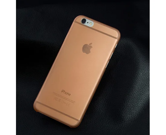 Ультратонкий чохол "Ultrathin 0.3mm" помаранчевий для iPhone 6 Plus / 6S Plus