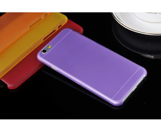 Ультратонкий чехол "Ultrathin 0.3mm" фиолетовый для iPhone 6 Plus/6S Plus