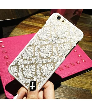 Пластиковий білий чохол "Вінтаж" для iPhone 6 / 6S