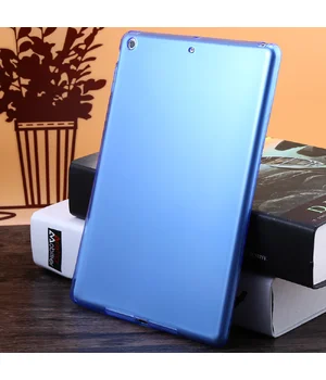 Синий силиконовый чехол для iPad Air