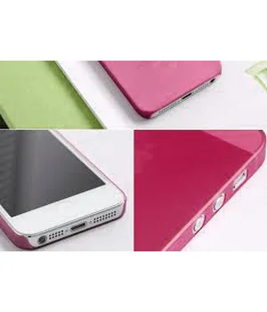 Ультратонкий чехол "Ultrathin 0.3mm" красный для iPhone 4/4S