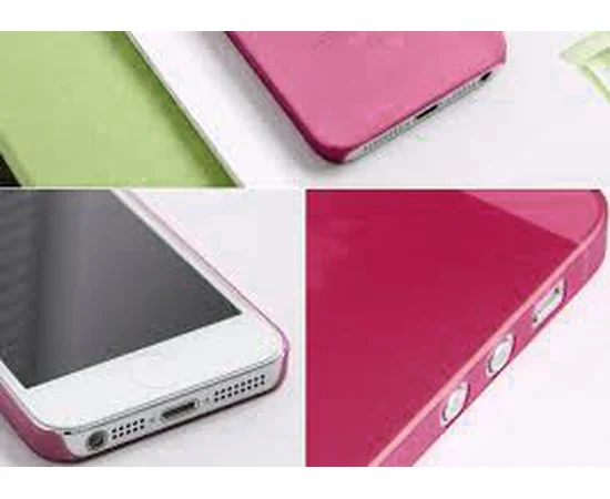 Ультратонкий чохол "Ultrathin 0.3mm" червоний для iPhone 4 / 4S