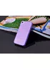 Ультратонкий чехол "Ultrathin 0.3mm" фиолетовый для iPhone 4/4S