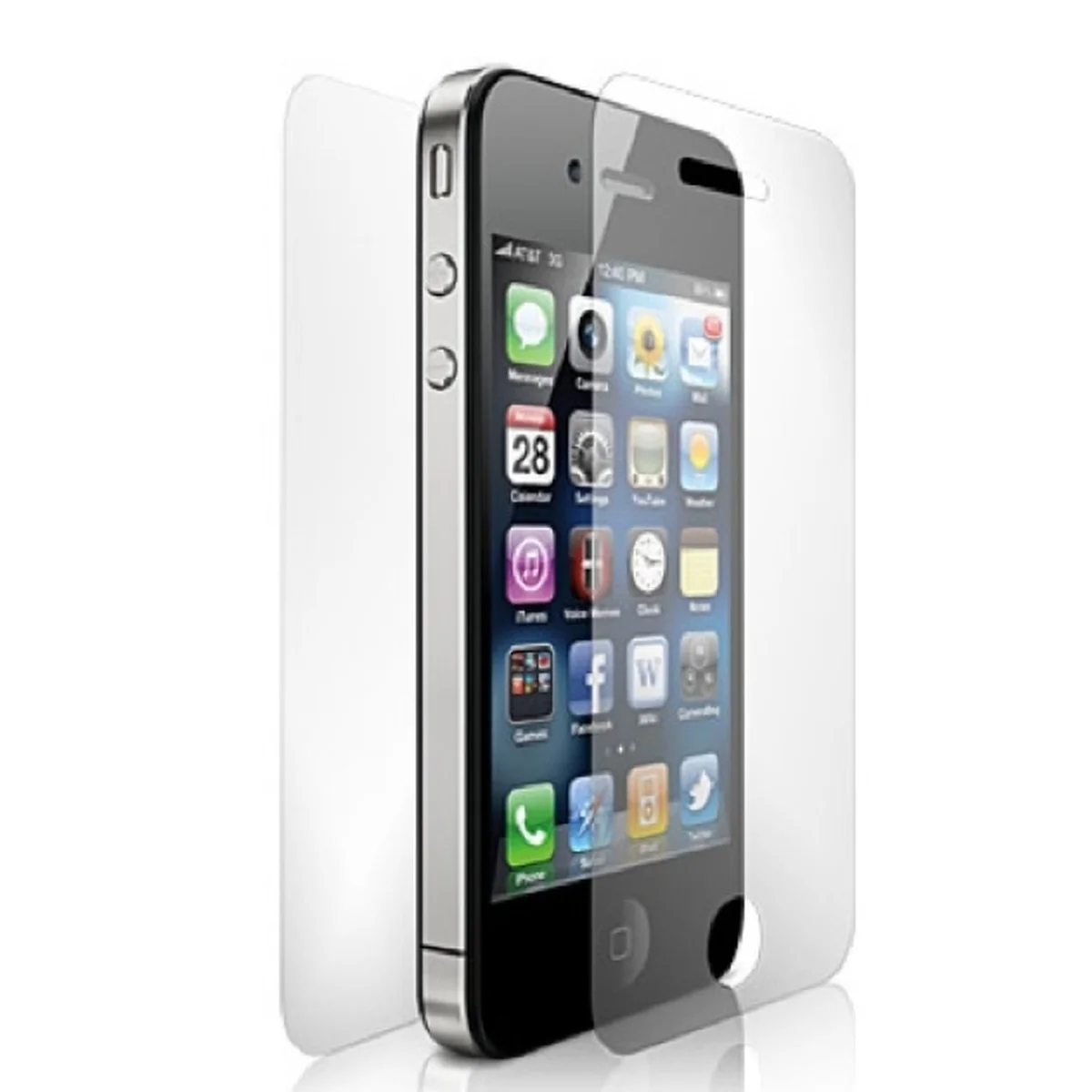 Комплект плівок (передня + задня частина) для iPhone 4 / 4S