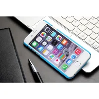 Чехол "Soft touch" пластиковый для iPhone 6 Plus/6S Plus бирюзовый