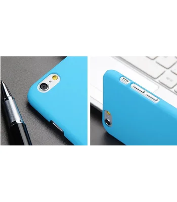 Чохол "Soft touch" пластиковий для iPhone 6 Plus / 6S Plus бірюзовий