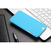 Чехол "Soft touch" пластиковый для iPhone 6 Plus/6S Plus бирюзовый