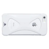 Силиконовый бампер soft touch "Metal Storm" белый для iPhone 6 Plus/6S Plus