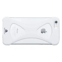 Силиконовый бампер soft touch "Metal Storm" белый для iPhone 6 Plus/6S Plus