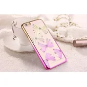Чехол "Бантики" пластиковый для iPhone 6 Plus/6S Plus со стразами
