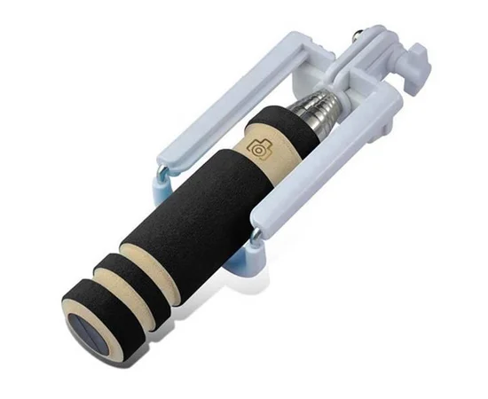 Компактний чорний монопод для "Селфі" 14-48 см