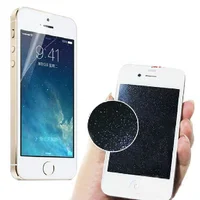 Комплект пленок (передняя+задняя часть) с блестками для iPhone 5/5S/SE