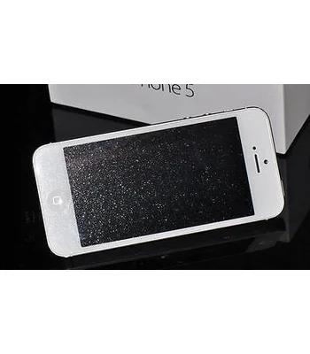 Комплект пленок (передняя+задняя часть) с блестками для iPhone 5/5S/SE Комплект пленок (передняя+задняя часть) с блестками для iPhone 5/5S/SE