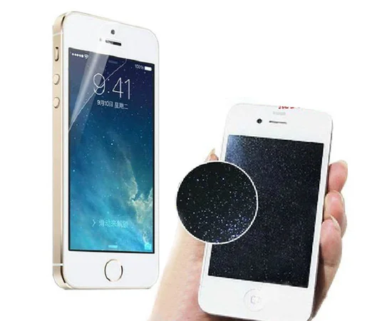 Комплект пленок (передняя+задняя часть) с блестками для iPhone 6/6S